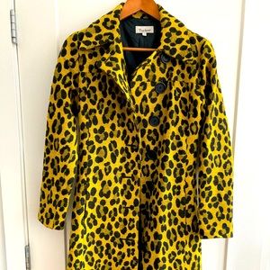 RARE VINTAGE Tucker silk leopard print coat.